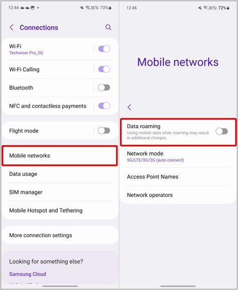 how to disable aldi mobile roaming.